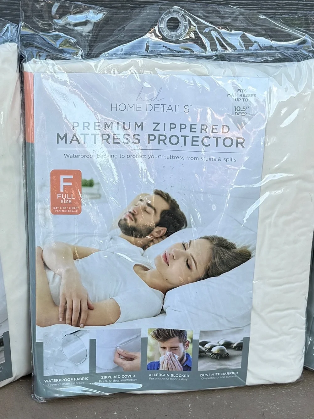Mattress Protector - Bed Bug Waterproof Mattress Cover 3 packages All full size